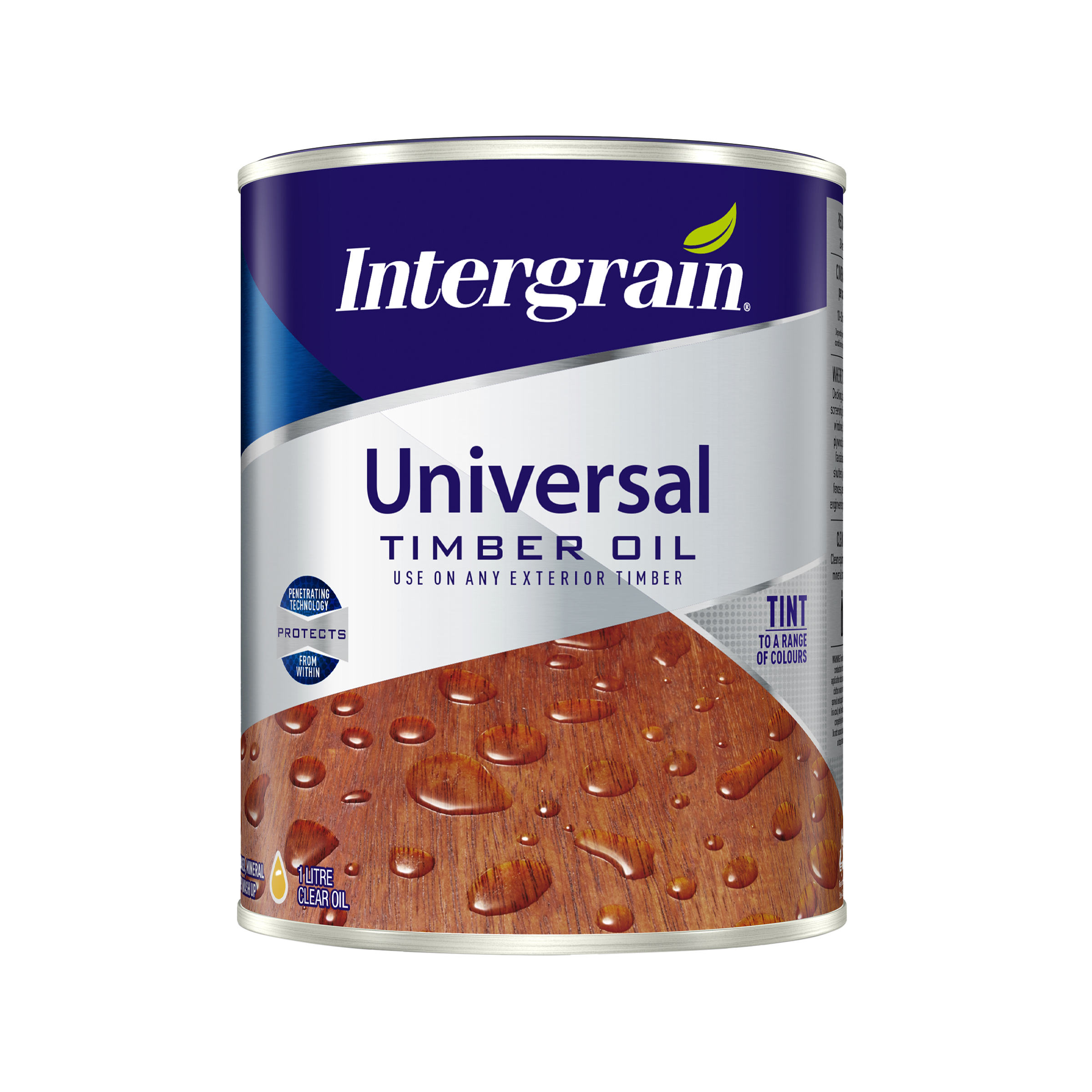 Intergrain Universal Timber Oil Clear 1L Inspirations Paint