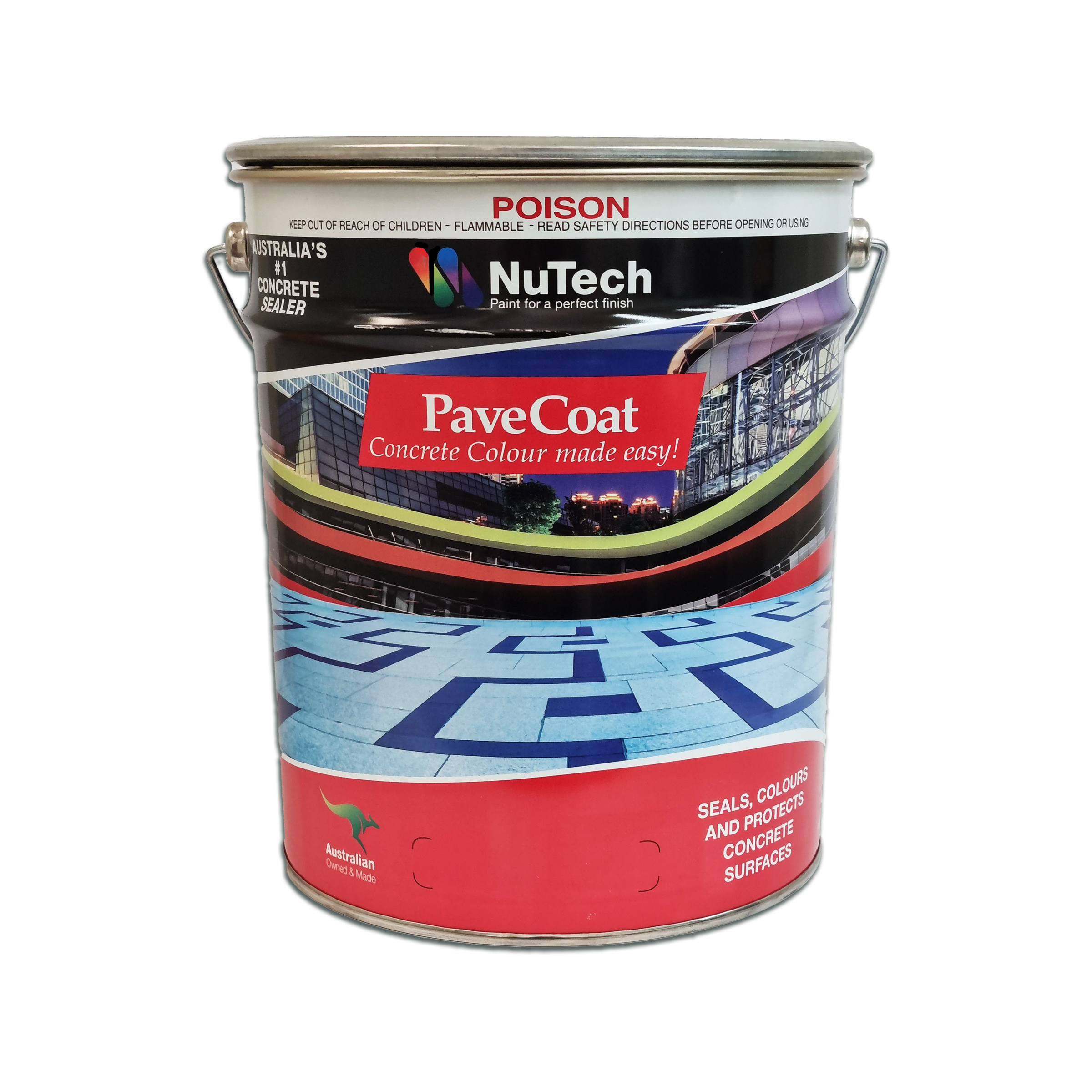 Nutech Pavecoat Deep Ocean 10L Inspirations Paint