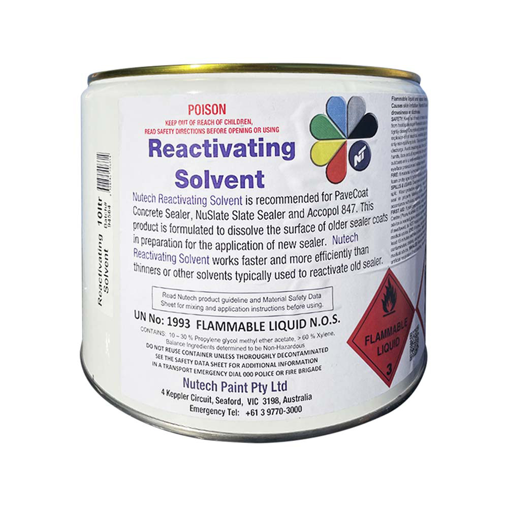 Nutech Reactivating Solvent 10L Inspirations Paint