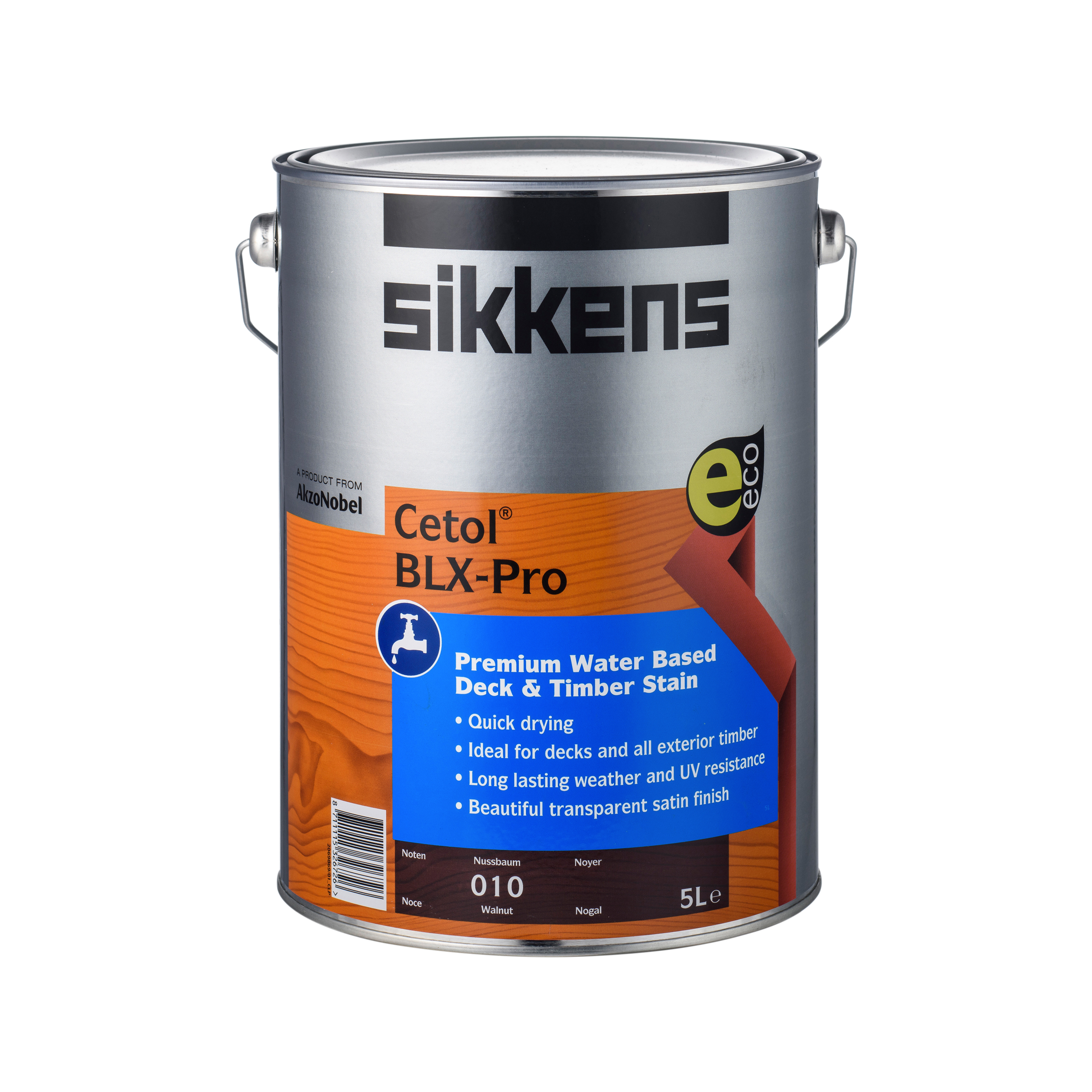 Sikkens Cetol BLXPro 010 Walnut 5L Inspirations Paint