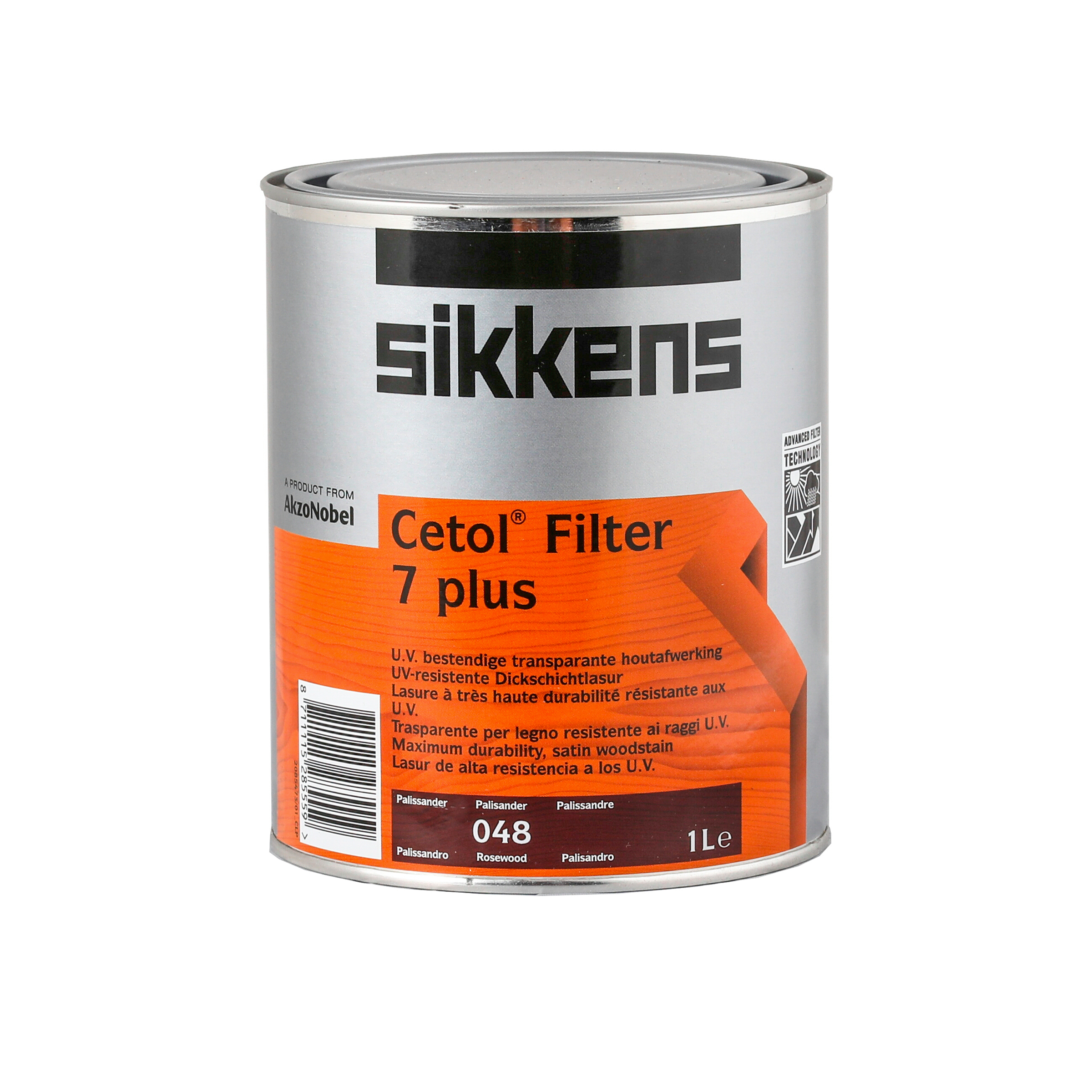 Filtro Cetol Sikkens 7 plus de teca 085, 2,5 l