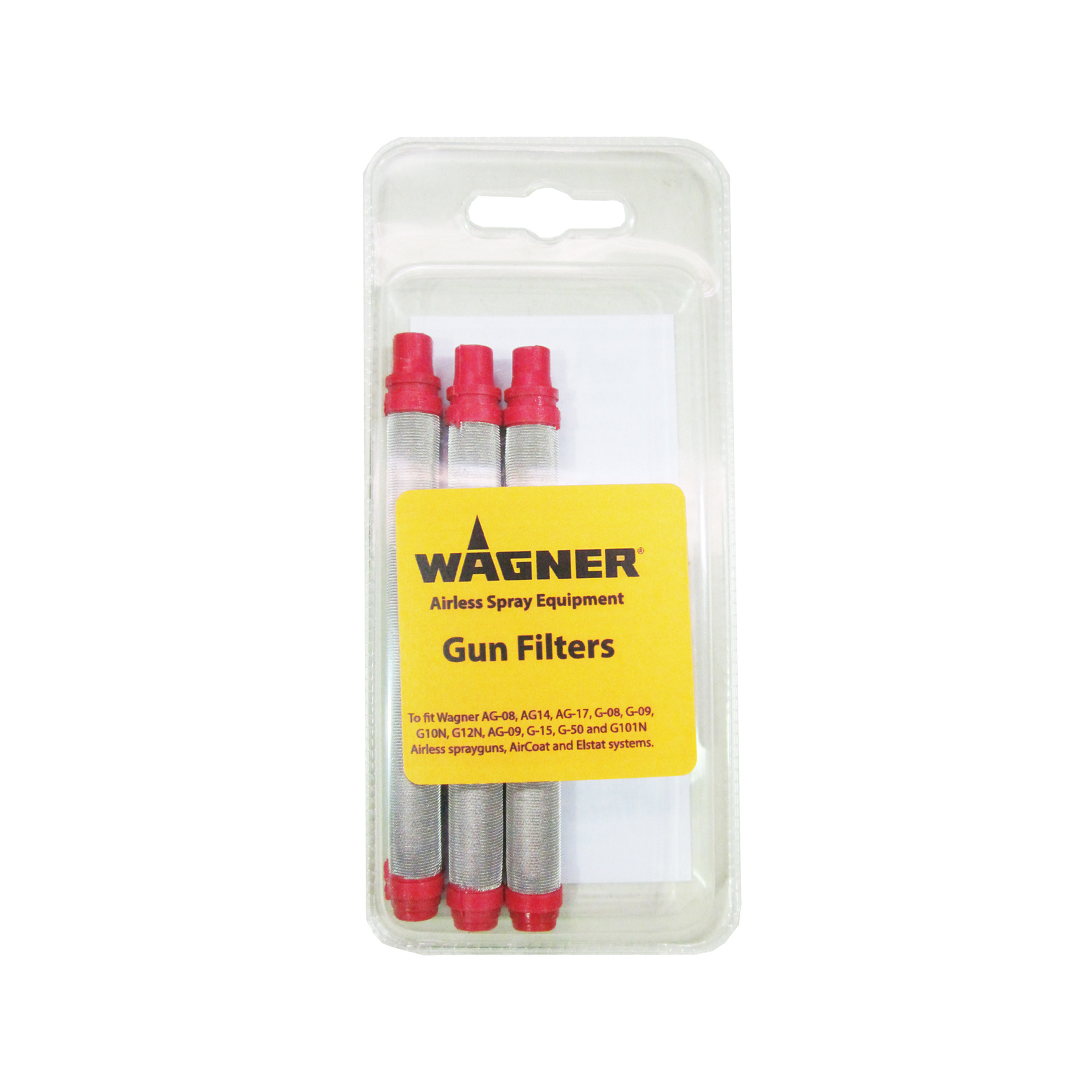 Wagner Red Airless Spray Gun Filters 3 Pack Inspirations Paint