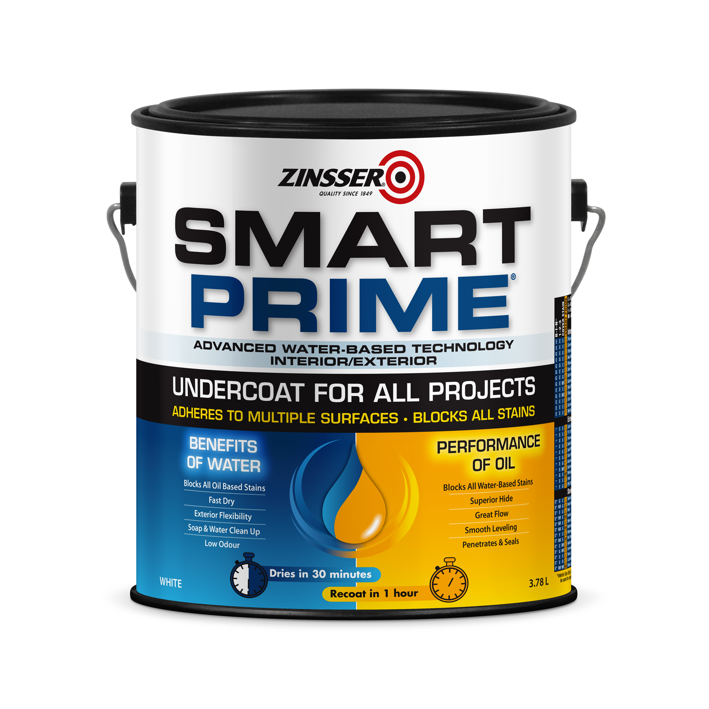 Zinsser Smart Prime? 3.78L Inspirations Paint