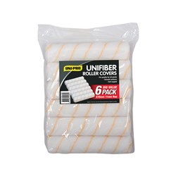 Uni-Pro Unifibre Roller Cover 11mm x 270mm 6 Pack