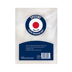 Spitfire Lightweight Plastic Protection Drop Sheet 2.6m x 3.6m
