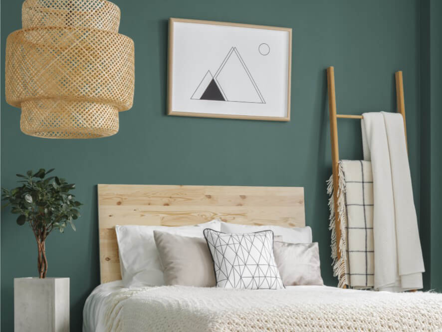 Green Bedroom Walls