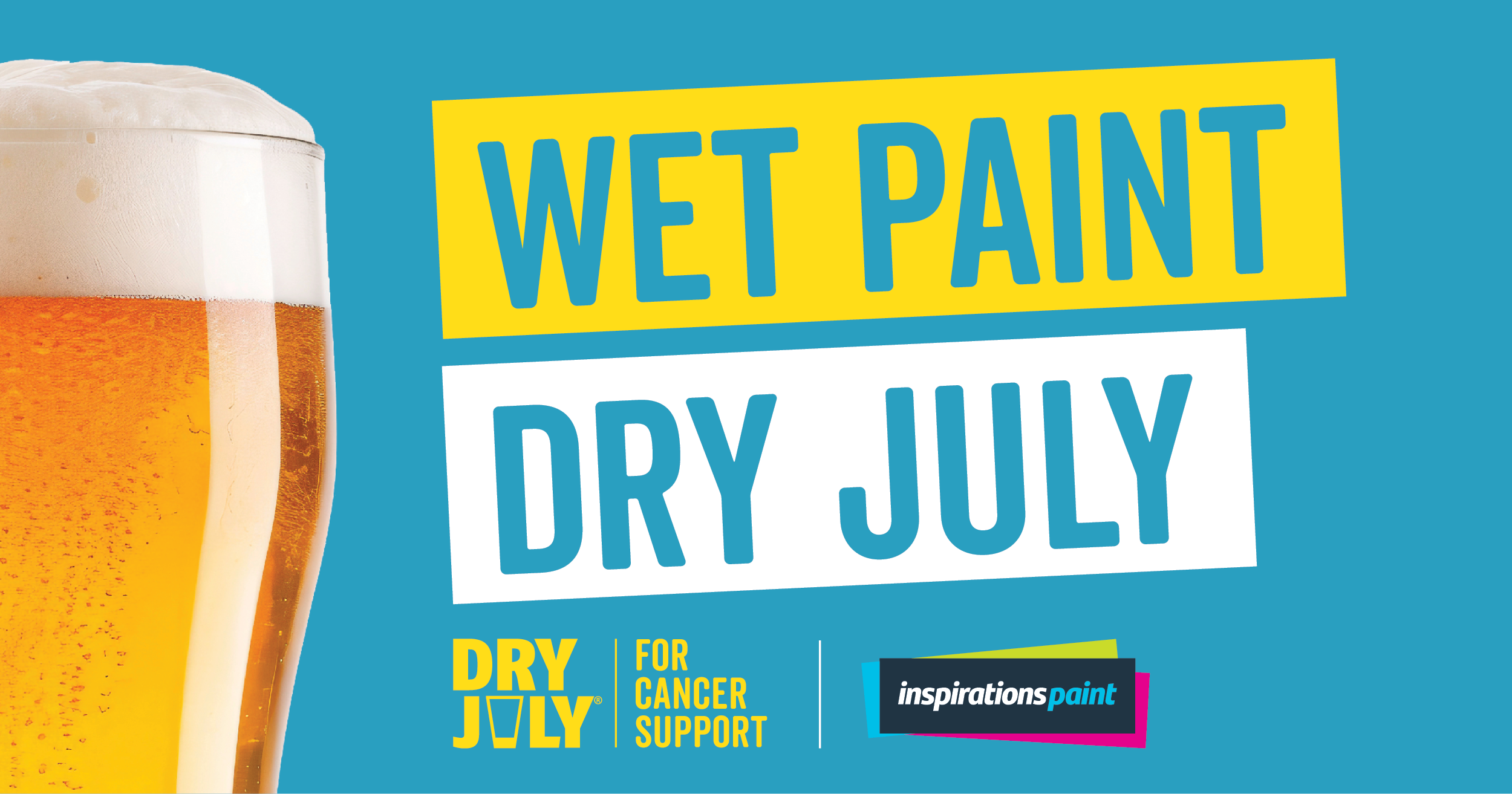 Wet Paint Dry July - Inspirations Paint