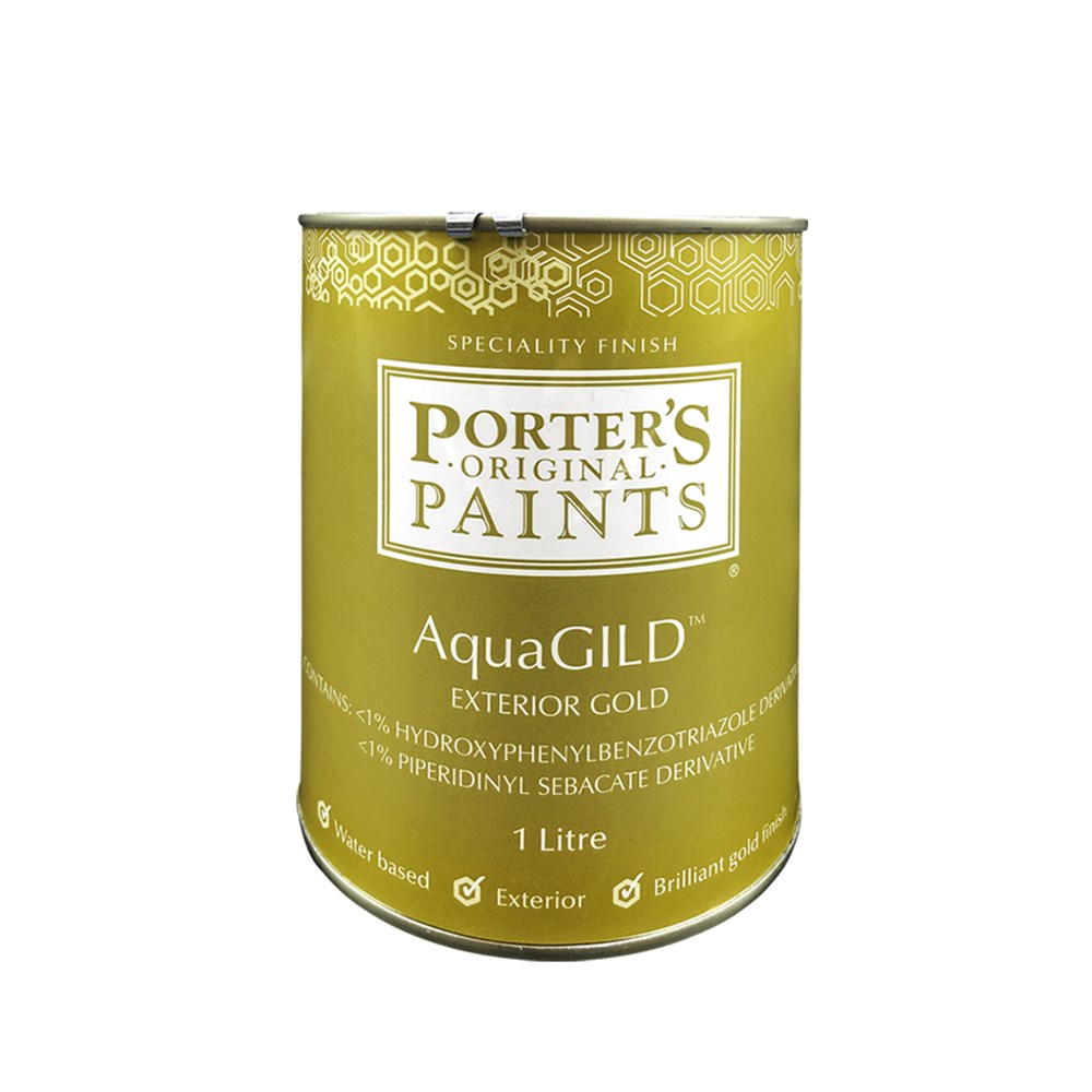 Porter's Paints AquaGILD™ Exterior Gold 4L