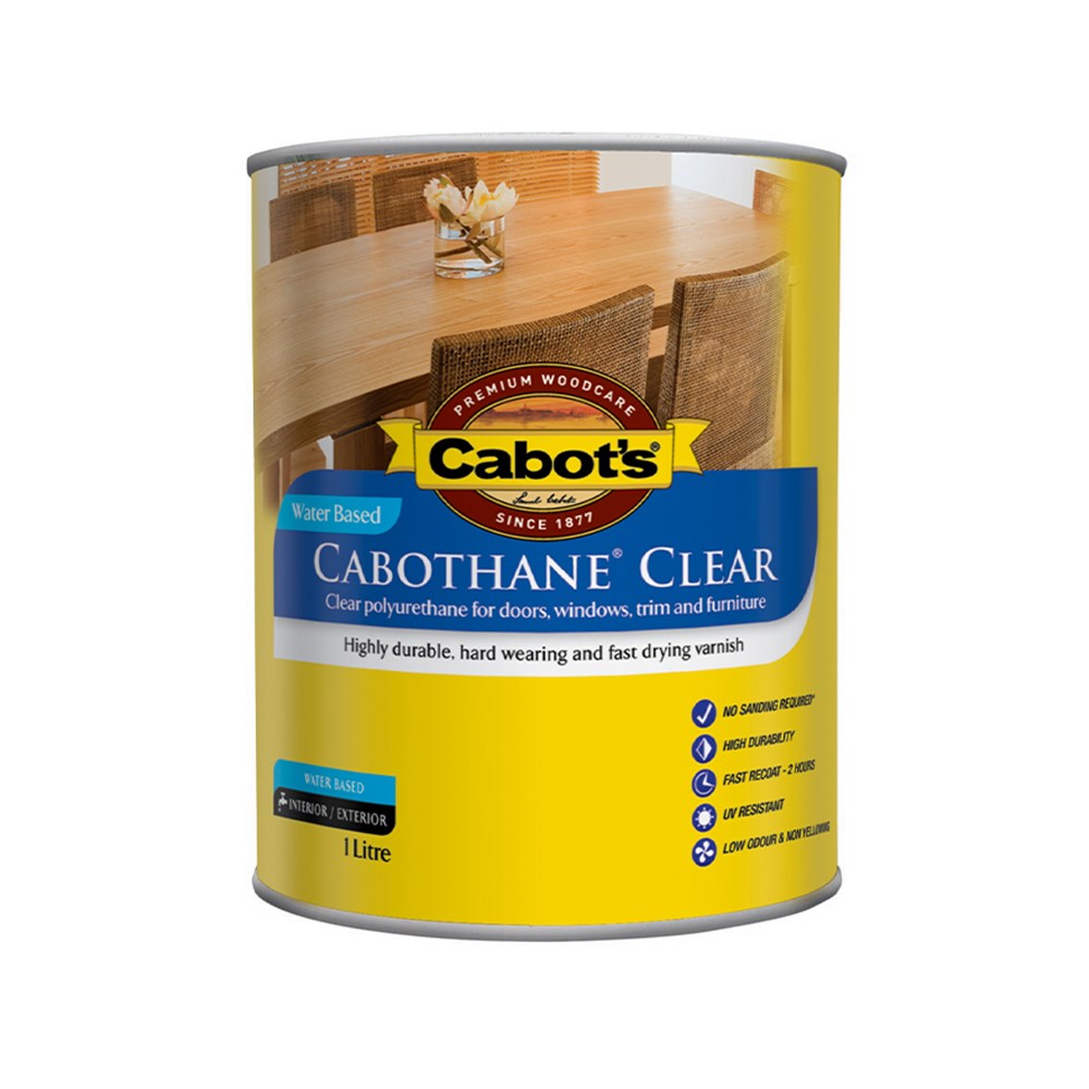 Cabot's Cabothane Water Based Matt 1L
