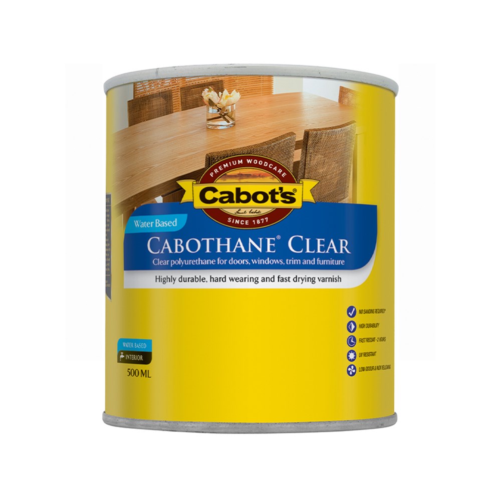 Cabot's Cabothane Water Based Satin 500ml