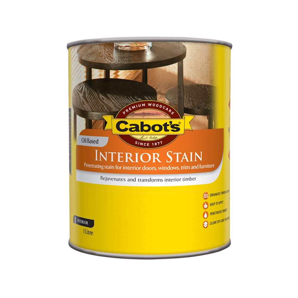 Cabot's Interior Stain Oil Based Jarrah 1L