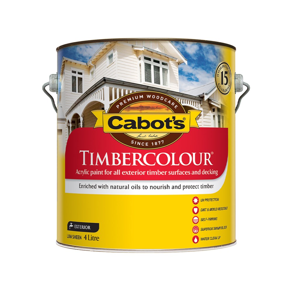 Cabot's Timbercolour Deck & Exterior Paint