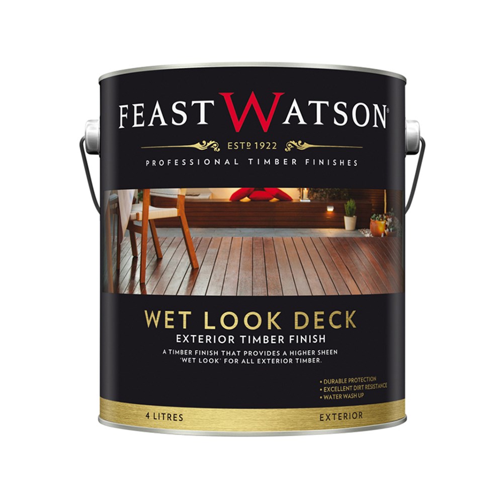 Feast Watson Wet Look Decking Oil 4L