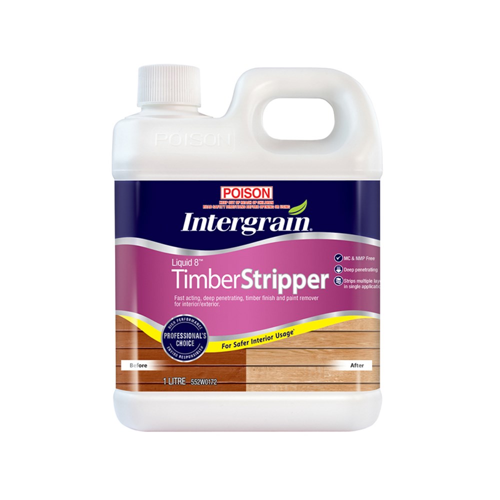 Intergrain Liquid 8 Timber Stripper 1L