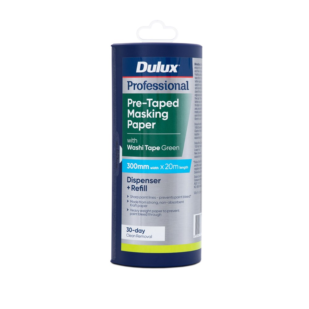 dulux-professional-green-pre-taped-masking-paper-dispenser-300mm-x-20m