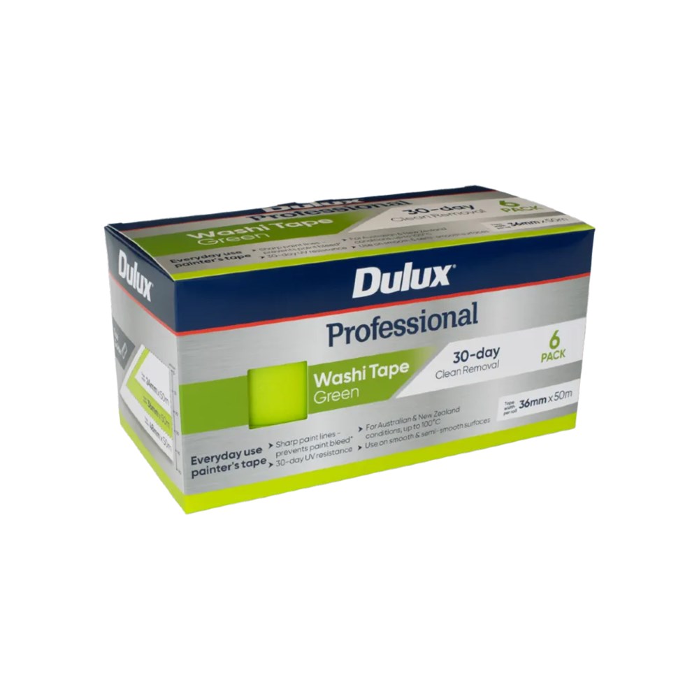 dulux-professional-green-washi-tape-36mm-6-pack