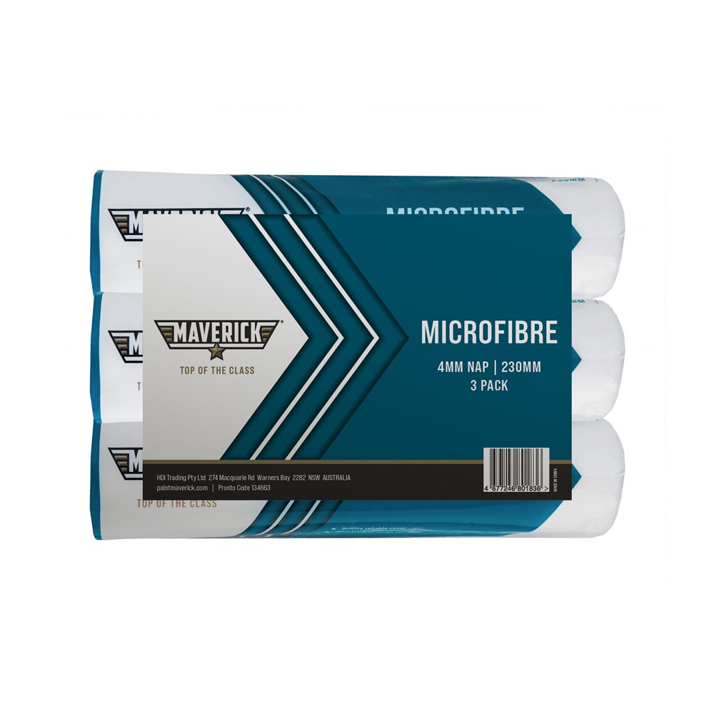 maverick-microfibre-4mmnap-230mm-3pack