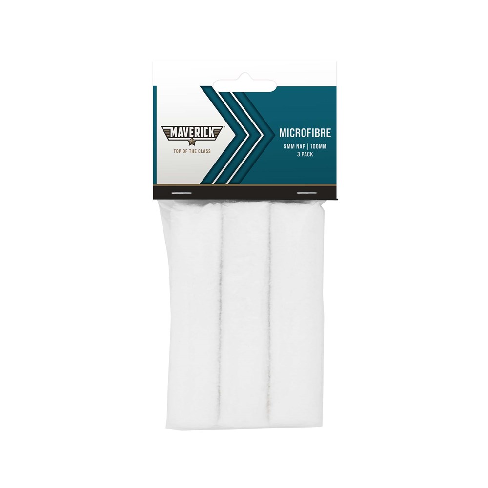 maverick-minirollers-microfibre-10mmnap-100mm-3pack